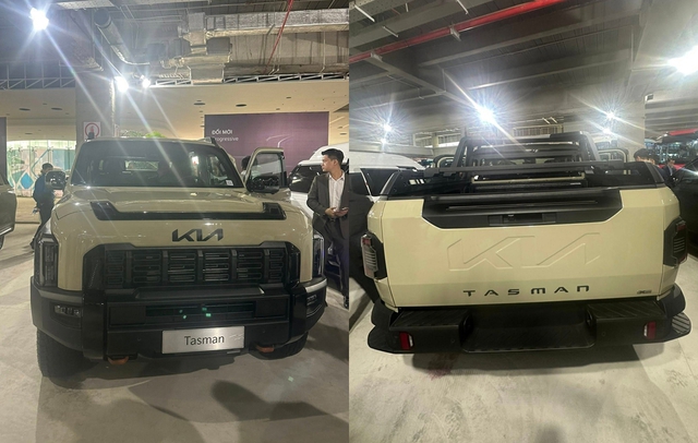 Xe b&aacute;n tải H&agrave;n Quốc KIA Tasman xuất hiện tại Việt Nam, sắp mở b&aacute;n ch&iacute;nh thức? - Ảnh 1.