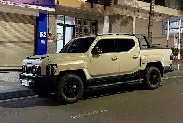 Xe b&aacute;n tải H&agrave;n Quốc KIA Tasman xuất hiện tại Việt Nam, sắp mở b&aacute;n ch&iacute;nh thức? - Ảnh 3.