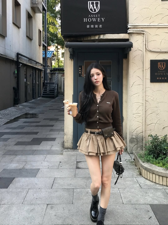 Cardigan và chân váy ngắn - bản phối ngọt ngào, đầy phóng khoáng - Ảnh 6.