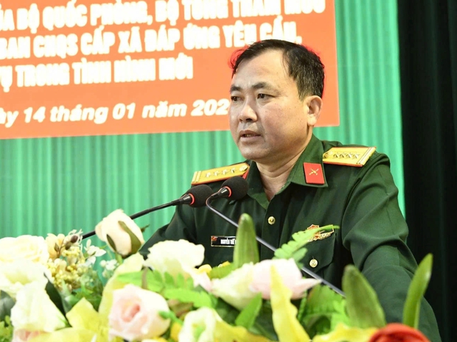 Gia Lai bổ nhiệm 135 sĩ quan l&agrave;m Chỉ huy trưởng Ban Chỉ huy qu&acirc;n sự x&atilde; - Ảnh 2.