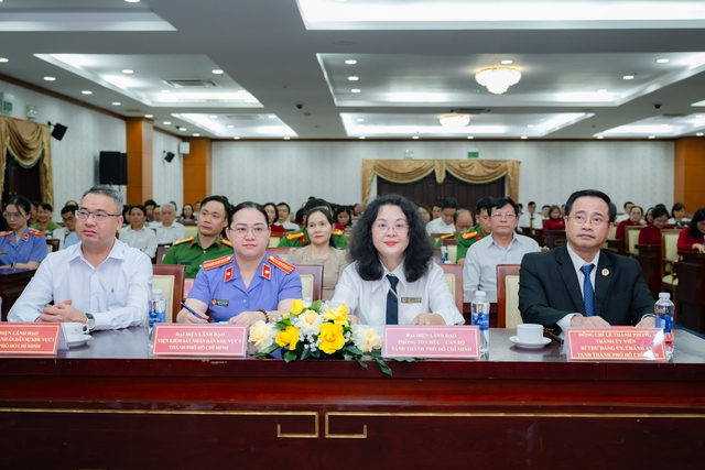 TAND khu vực 1, TP.HCM: Ti&ecirc;n phong &aacute;p dụng hệ thống t&ograve;a &aacute;n điện tử - Ảnh 2.