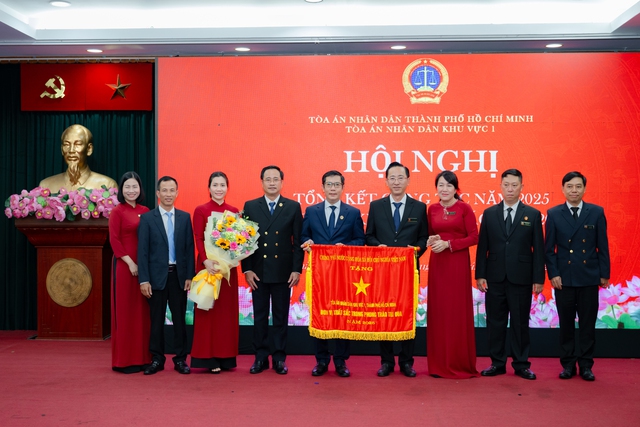 TAND khu vực 1, TP.HCM: Ti&ecirc;n phong &aacute;p dụng hệ thống t&ograve;a &aacute;n điện tử - Ảnh 1.