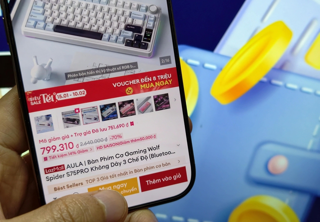 Đồ công nghệ mùa Tết 2026 'tăng nhiệt' nhờ thương mại điện tử - Ảnh 2. Đồ công nghệ mùa Tết 2026 'tăng nhiệt' nhờ thương mại điện tử - Ảnh 2.