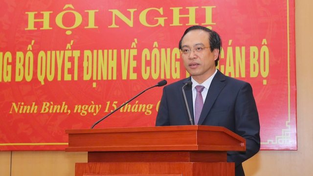 Ông Đặng Thanh Sơn làm Phó chủ tịch UBND tỉnh Ninh Bình- Ảnh 1. Ông Đặng Thanh Sơn làm Phó chủ tịch UBND tỉnh Ninh Bình- Ảnh 1.