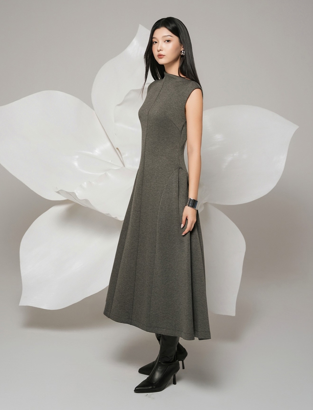 5 chiếc váy midi sang trọng, hợp cả đi làm lẫn đi tiệc cuối năm- Ảnh 6. 5 chiếc váy midi sang trọng, hợp cả đi làm lẫn đi tiệc cuối năm- Ảnh 6.