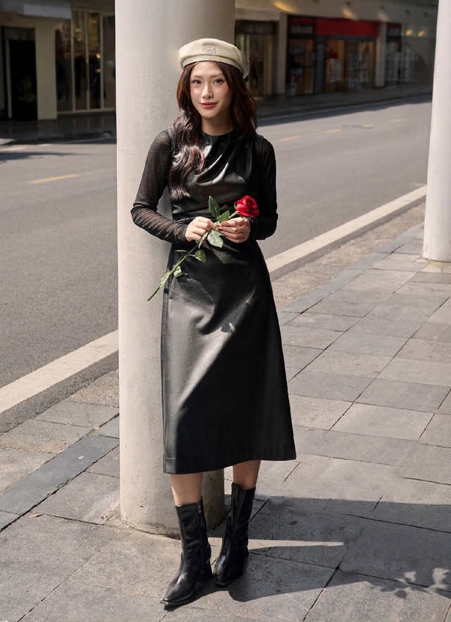 'Bật' cá tính, đưa chất đường phố vào công sở với bản phối từ chân váy da - Ảnh 9.