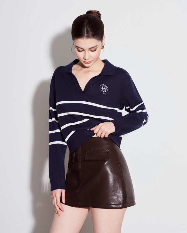 'Bật' cá tính, đưa chất đường phố vào công sở với bản phối từ chân váy da - Ảnh 2.