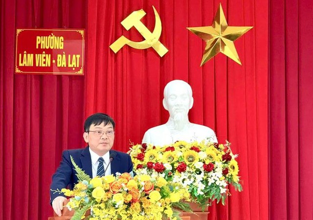 Phường Xu&acirc;n Hương v&agrave; L&acirc;m Vi&ecirc;n - Đ&agrave; Lạt c&oacute; t&acirc;n chủ tịch UBND phường mới - Ảnh 1.