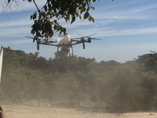 Cận cảnh m&aacute;y bay kh&ocirc;ng người l&aacute;i thả hạt giống trồng rừng- Ảnh 6.