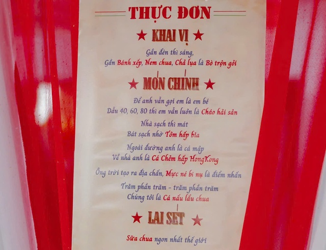 T&aacute;i hiện đ&aacute;m hỏi thời ba mẹ, c&ocirc; d&acirc;u g&acirc;y ch&uacute; &yacute; với thực đơn độc lạ - Ảnh 8.
