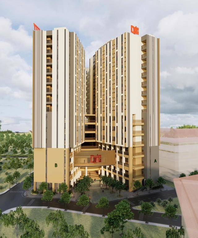 Trường ĐH Nam Cần Thơ x&acirc;y dựng k&yacute; t&uacute;c x&aacute; quốc tế hơn 550 tỉ đồng - Ảnh 2.