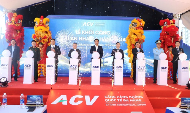 Cảng h&agrave;ng kh&ocirc;ng quốc tế Đ&agrave; Nẵng khởi c&ocirc;ng Nh&agrave; ga h&agrave;ng h&oacute;a 361 tỉ đồng - Ảnh 4.