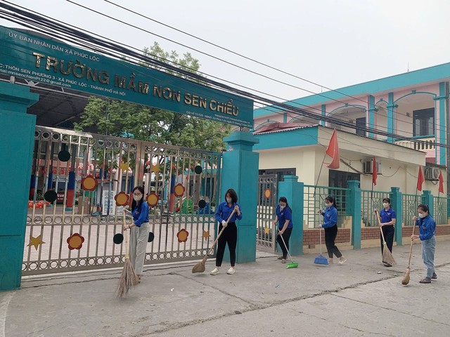 Người trẻ l&agrave;m mới diện mạo thủ đ&ocirc; trước Đại hội Đảng - Ảnh 3.