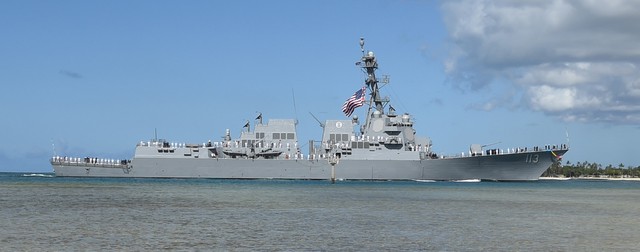 T&agrave;u hải qu&acirc;n Mỹ đi qua eo biển Đ&agrave;i Loan lần đầu trong năm 2026- Ảnh 1.