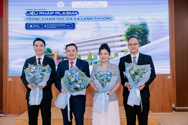 Trioderma đồng h&agrave;nh c&ugrave;ng Bệnh viện Thống Nhất tại hội thảo khoa học về liệu ph&aacute;p Plasma - Ảnh 1.
