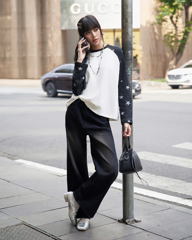 Áo tay raglan, điểm nhấn cá tính cho những tín đồ yêu sự tối giản- Ảnh 2. Áo tay raglan, điểm nhấn cá tính cho những tín đồ yêu sự tối giản- Ảnh 2.