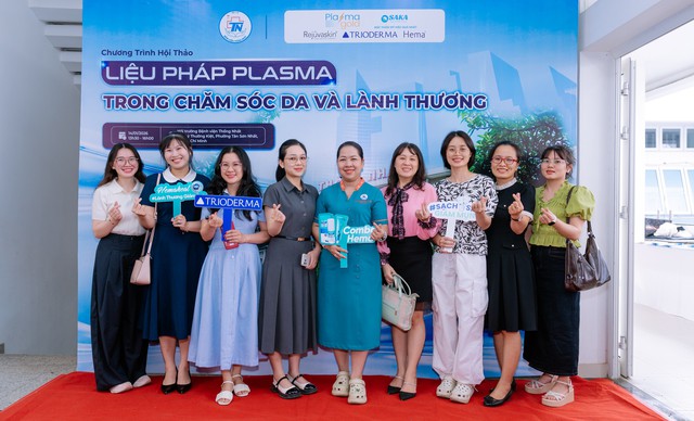 Trioderma đồng h&agrave;nh c&ugrave;ng Bệnh viện Thống Nhất tại hội thảo khoa học về liệu ph&aacute;p Plasma - Ảnh 2.