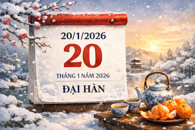 H&ocirc;m nay bắt đầu tiết Đại h&agrave;n: Kh&ocirc;ng kh&iacute; lạnh tăng cường, người Việt lưu &yacute; g&igrave;? - Ảnh 1.