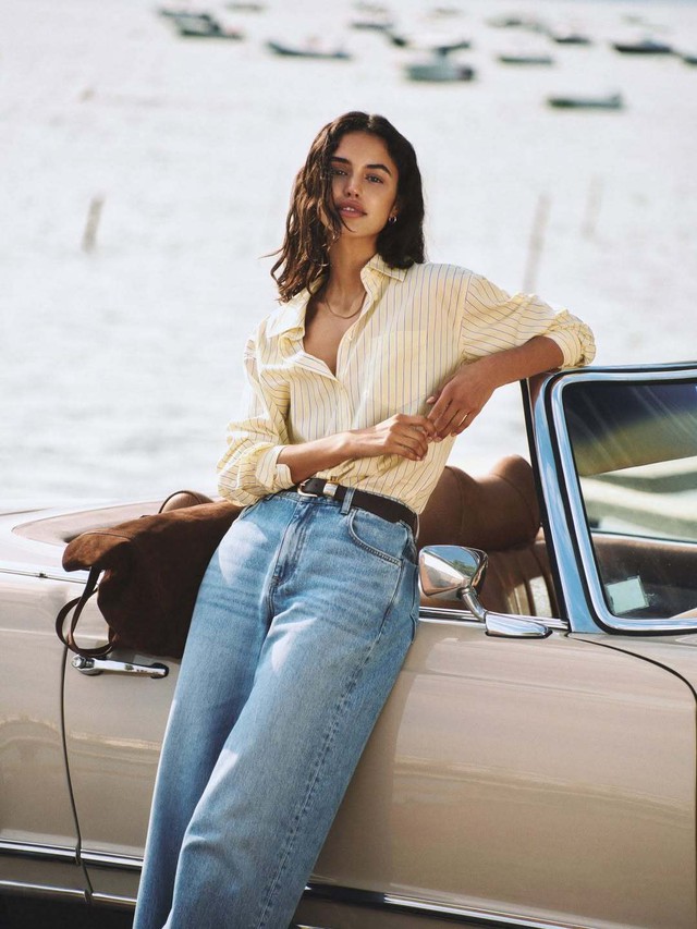 Quần jeans và sơ mi, đẹp xuất sắc để đi chơi và đi làm- Ảnh 2. Quần jeans và sơ mi, đẹp xuất sắc để đi chơi và đi làm- Ảnh 2.