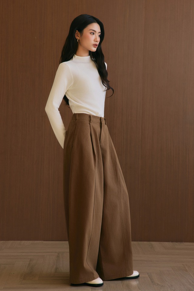 Đẹp cả tuần cùng bản phối chân váy dài, quần ống rộng và giày cao gót- Ảnh 6.