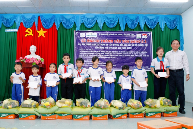 Cầu T&ocirc;n Đ&ocirc;ng &Aacute; 3, nhịp cầu nh&acirc;n &aacute;i mở lối tương lai nơi v&ugrave;ng xa- Ảnh 3.