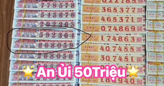 Xuất hiện loạt v&eacute; tr&uacute;ng xổ số miền Nam ng&agrave;y 2 th&aacute;ng 1 nhờ số may mắn - Ảnh 1.