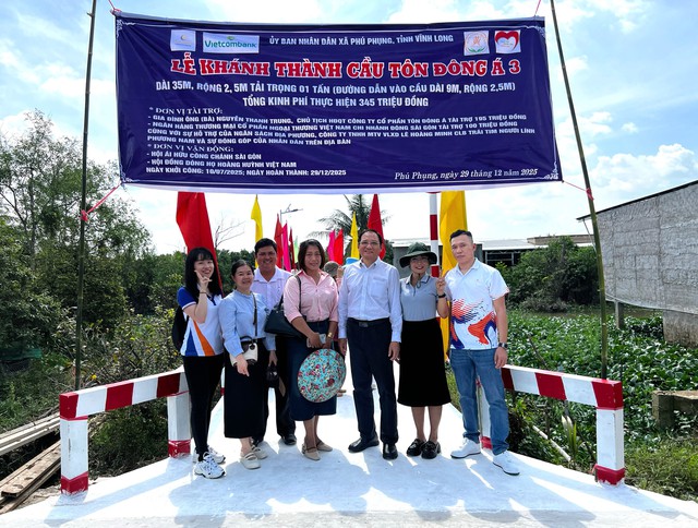 Cầu T&ocirc;n Đ&ocirc;ng &Aacute; 3, nhịp cầu nh&acirc;n &aacute;i mở lối tương lai nơi v&ugrave;ng xa- Ảnh 6.