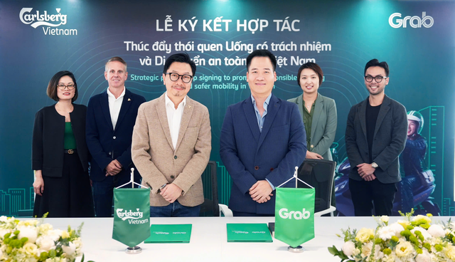 Carlsberg Việt Nam - Grab thúc đẩy thói quen uống có trách nhiệm, di chuyển an toàn - Ảnh 1.