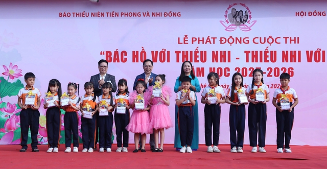 Ph&aacute;t động cuộc thi B&aacute;c Hồ với thiếu nhi &ndash; Thiếu nhi với B&aacute;c Hồ - Ảnh 2.