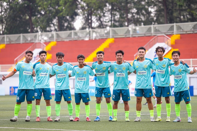 Trường ĐH C&ocirc;ng nghệ Đồng Nai 1-0 Trường ĐH N&ocirc;ng L&acirc;m TP.HCM: Suất play-off thuyết phục - Ảnh 1.