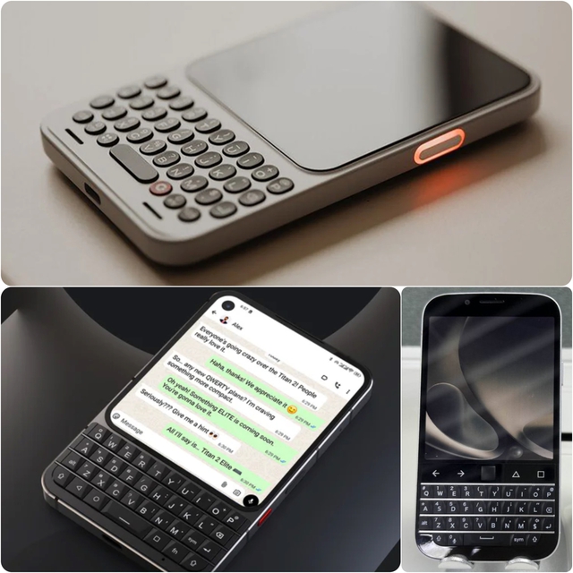 Nhiều smartphone dùng bàn phím vật lý sẽ bán ra trong năm nay - Ảnh 1.