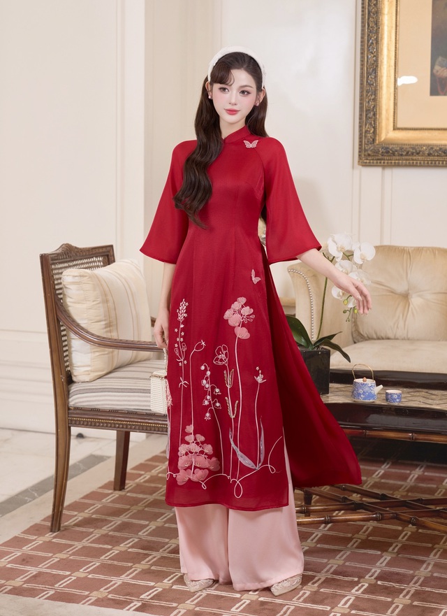 Làm mới áo dài trong dòng chảy đương đại- Ảnh 5.