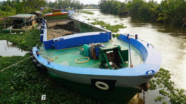 Phát hiện hơn 2.000 m³ cát lậu đang bơm vào công trình tại Tây Ninh - Ảnh 1.