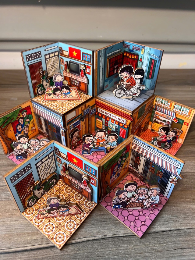 C&ocirc; g&aacute;i kiếm 40 - 50 triệu đồng/th&aacute;ng từ những m&ocirc; h&igrave;nh gỗ t&iacute; hon - Ảnh 2.