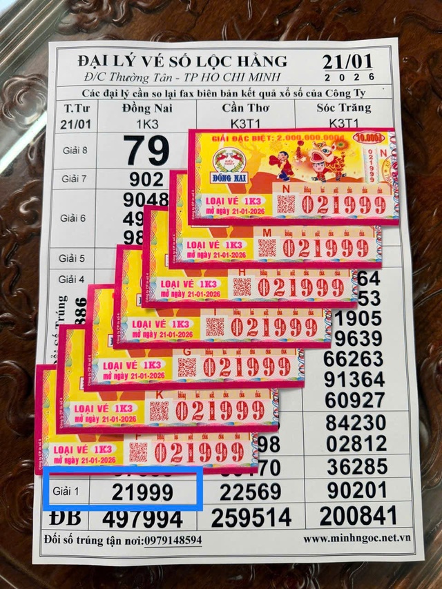 TP.HCM: D&atilde;y số đẹp 1999 gi&uacute;p h&agrave;ng loạt kh&aacute;ch tr&uacute;ng xổ số miền Nam, nhận tiền mặt - Ảnh 1.
