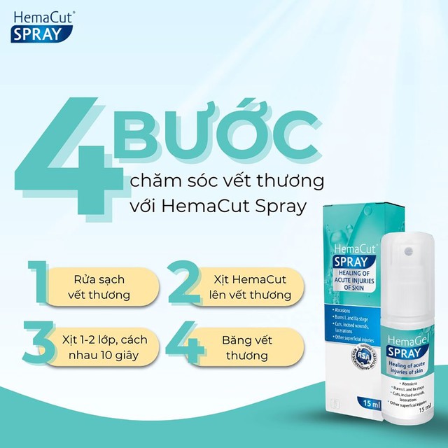 Xịt vết thương mạn tính Hemacut Spay có tốt không? - Ảnh 8.