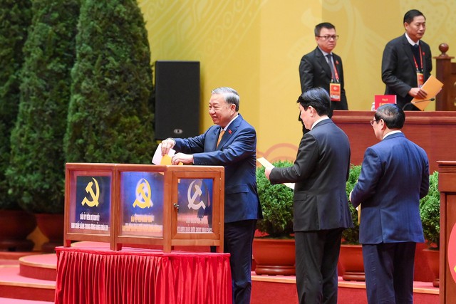 Tổng Bí thư Tô Lâm tái đắc cử Ủy viên Trung ương khóa XIV - Ảnh 2.