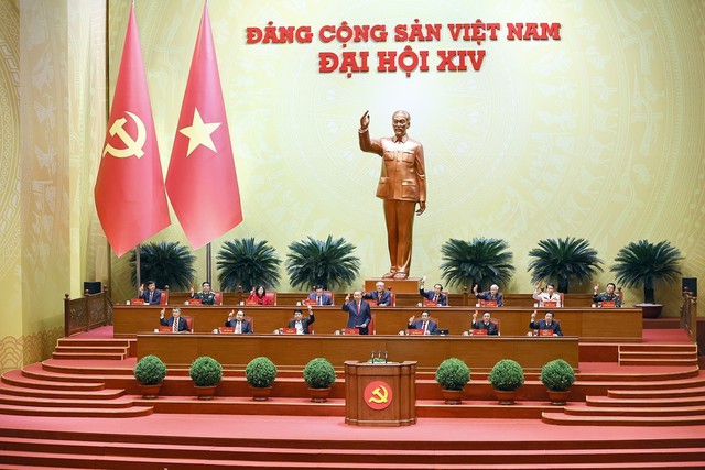 Bế mạc Đại hội XIV của Đảng - Ảnh 1.