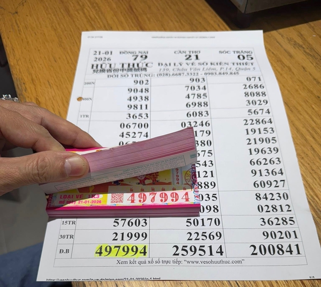 Khách TP.HCM trúng cây vé 34,3 tỉ xổ số miền Nam, gửi ngân hàng ngay lập tức - Ảnh 1.