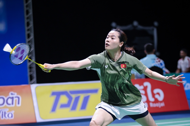 Nguyễn Thùy Linh dừng chân đáng tiếc ở tứ kết giải cầu lông Indonesia Masters 2026- Ảnh 1. Nguyễn Thùy Linh dừng chân đáng tiếc ở tứ kết giải cầu lông Indonesia Masters 2026- Ảnh 1.