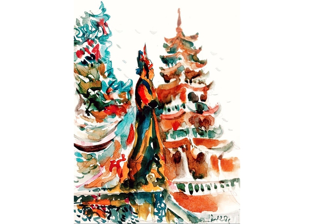 'Ch&ugrave;a ve chai' ở L&acirc;m Đồng c&oacute; g&igrave; m&agrave; kh&aacute;ch nườm nượp check-in?- Ảnh 1.