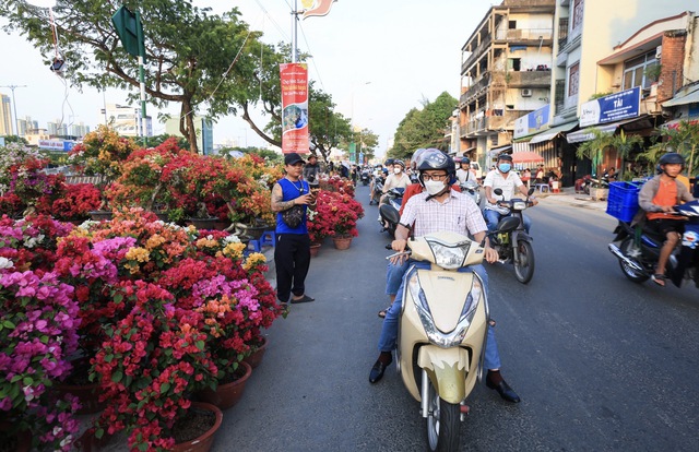 Chợ hoa tết B&igrave;nh Đ&ocirc;ng 2026: Hơn 500 gian h&agrave;ng, phố &ocirc;ng đồ c&oacute; g&igrave; đặc biệt? - Ảnh 2.