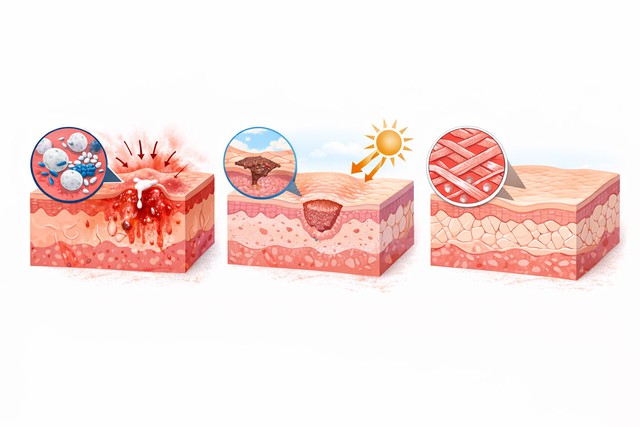 Da sau mụn: Giải m&atilde; tiến tr&igrave;nh phục hồi sinh học dưới g&oacute;c độ chuy&ecirc;n gia- Ảnh 1.