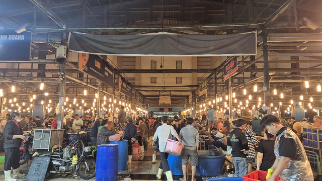 Trắng đ&ecirc;m mưu sinh ở chợ đầu mối B&igrave;nh Điền - Ảnh 5.