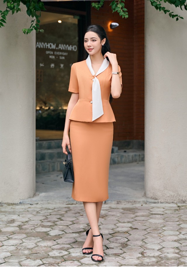 Vẻ đẹp tri thức giao thoa sự quyến rũ với phong cách nữ thư ký công sở - Ảnh 8.