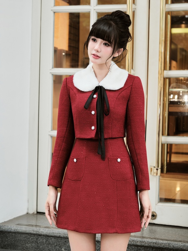 Dạ tweed: Khi chất liệu tạo nên khí chất sang chảnh - Ảnh 5.