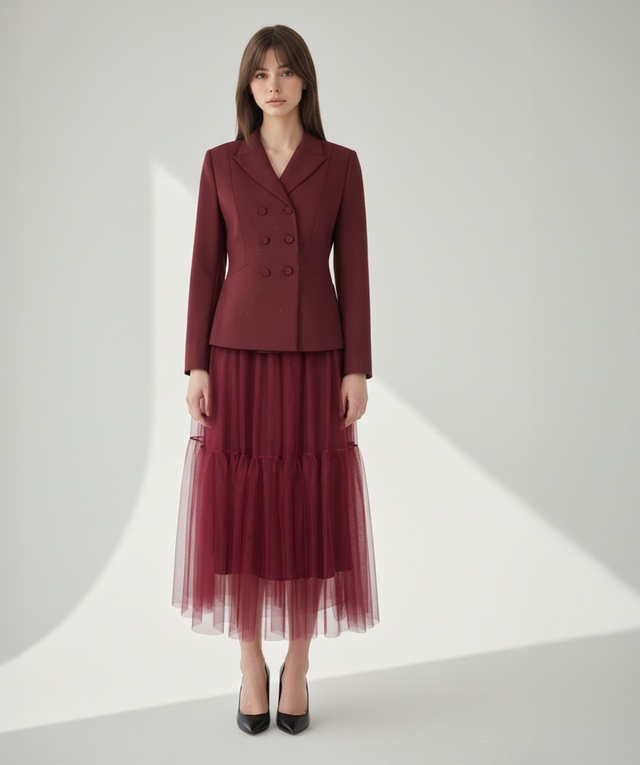 Chọn chân váy dài cho những ngày mưa lạnh - Ảnh 7.