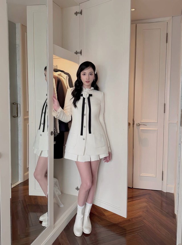 Dạ tweed: Khi chất liệu tạo nên khí chất sang chảnh - Ảnh 8.