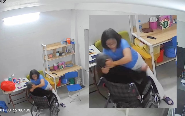 Vụ cụ bà 82 tuổi bị bạo hành: Khởi tố nữ giúp việc tội hành hạ người khác- Ảnh 1. Vụ cụ bà 82 tuổi bị bạo hành: Khởi tố nữ giúp việc tội hành hạ người khác- Ảnh 1.
