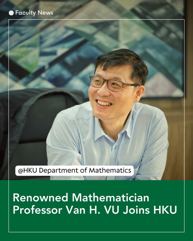 Gi&aacute;o sư Vũ H&agrave; Văn gia nhập Đại học Hồng K&ocirc;ng - Ảnh 1.